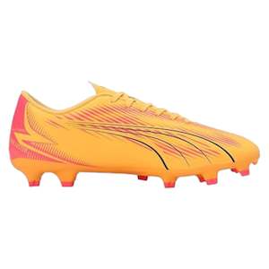 .PUMA ULTRA PLAY FG/AG Men's Boots - Sun Stream/Black/Sunset Glow - (107763…