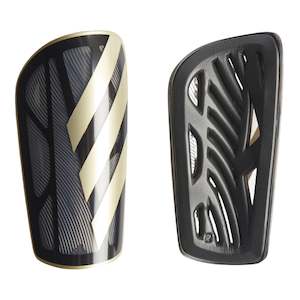 Shoe: .ADIDAS Adult Unisex TIRO LEAGUE SHIN GUARDS - Black/Gold - (IP4000) - F