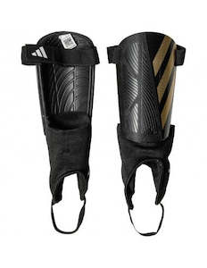 .ADIDAS ADULTS TIRO MATCH SHIN GUARDS - Black/Gold - (IP3997) - F