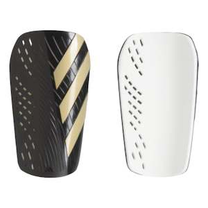 .ADIDAS (Kids Juniour) TIRO CLUB SHIN GUARDS - Black/Gold - (IS5399) - F