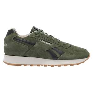 Shoe: .Reebok Mens Glide Breakaway Green/Washed Black/Hazy Grey - (100221181) - RR3 - R1L6