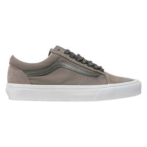 .Vans Old Skool Shoe - GLITTER GUNMETAL/GREY COMES WITH 2 TYPES OF LACES - (VN00…