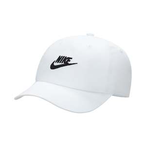 .Nike Heritage86 Club Cap Kids' Adjustable 1 Size - White - (FB5063-100) - F