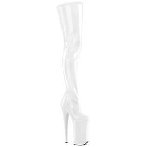 BEYOND-4000 White Stretch Patent/White