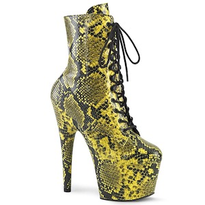 ADORE-1020SPWR Yellow Snake Print/Yellow Snake Print