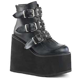 Shoe: SWING-105 Black Vegan Leather