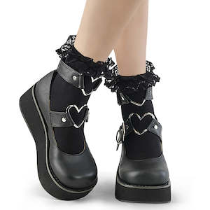 Shoe: DH-10 Black Nylon