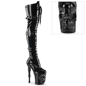 Shoe: RAPTURE-3028 Black Stretch Patent/Black