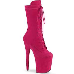 Shoe: FLAMINGO-1050FS Hot Pink Faux Suede/Hot Pink Faux Suede