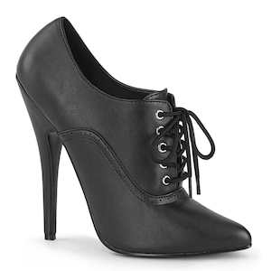 Shoe: DOMINA-460 Black Faux Leather