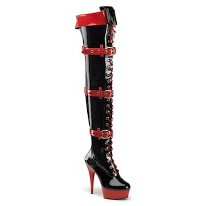 MEDIC-3028 Black-Red Patent/Red