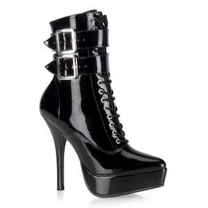 Shoe: INDULGE-1026 Black Patent