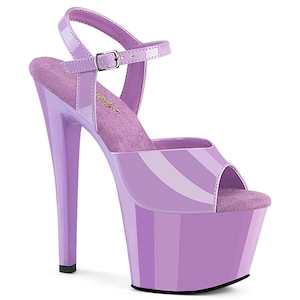 SKY-309 Platform Shoes Lavender Patent Lavender