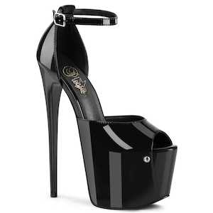 Shoe: JUBILANT-15 Platform Shoes Black Pat