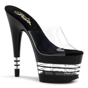 Shoe: ADORE-701LN Clear/Black