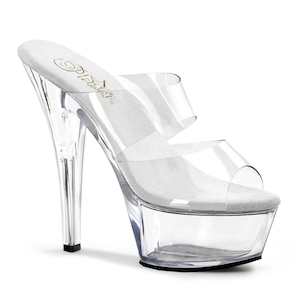 Shoe: KISS-202 Clear/Clear