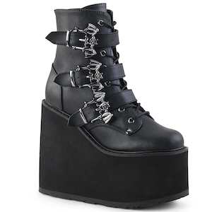 Shoe: SWING-103 Black Vegan Leather