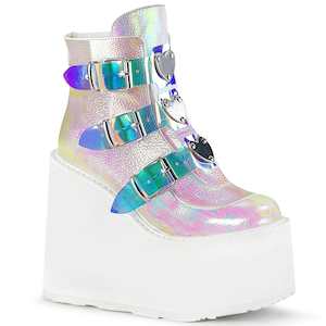 Shoe: SWING-105 Pearl Iridescent Vegan Leather