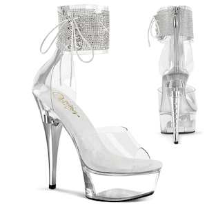 Shoe: CAPTIVA-624RS Platform Shoes Clear/Clear