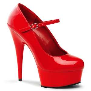 Shoe: DELIGHT-687 Red/Red