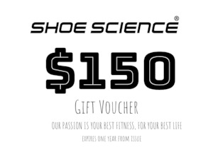 Clothing: Shoe Science $150 Gift Voucher