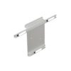 White Slat Wall Support for Medium Trays