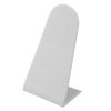 White Leatherette Stud Earring Stand 60 x 125mm