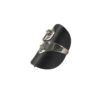 Black Leatherette Ring Disc