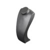 Black Leatherette Silhouette Neckform 130 x 300mm