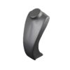 Black Leatherette Silhouette Neckform 155 x 360mm