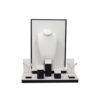 Leatherette Plinth Display Set and Accessories 360 x 255 x 400mm