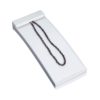 White Leatherette VT Range Long Chain Tray 140 x 370mm