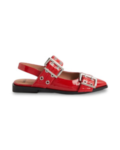 Larra By Mollini - Patent Red