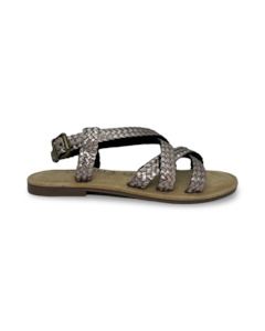 Weave sandal By Carmela - Silver