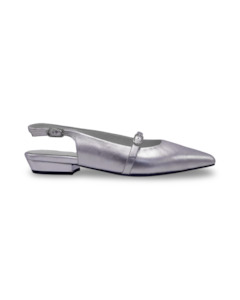 Bias Loafer By Tamara London - Silver