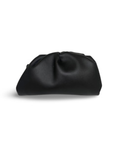 Clutches Phone Pouches: Dumpling Bag - Black