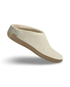 Glerups: The leather slip-on white By Glerups - White