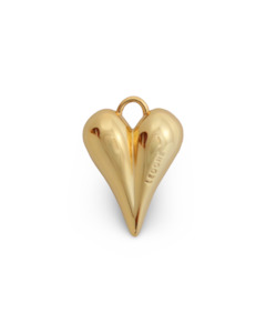 Glowing Heart Charm By Ledoré- Gold