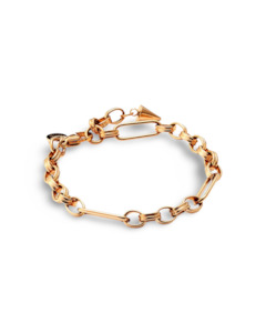 Luxe Bracelet By Silk & Steel - Gold