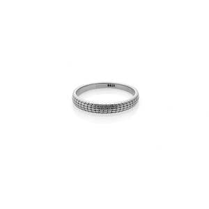 Rings: Romantique Stacker Ring By Silk & Steel - Silver