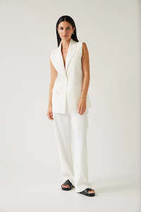 Womenswear: Tuesday Label Rose Pant - Porcelain