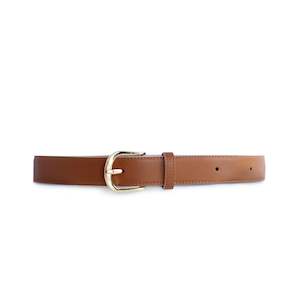 Womenswear: Kathryn Wilson Cassie Belt - Walnut Calf/Orchid