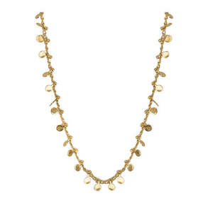 Womenswear: Lindi Kingi Tropics Necklace - Gold