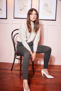 Womenswear: Cable Queenie Jumper - Oatmeal