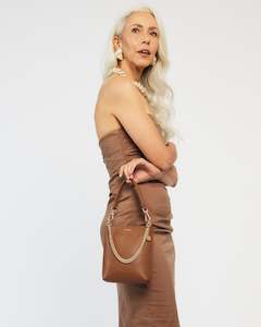 Womenswear: Saben Coco Mini Bag - Tan