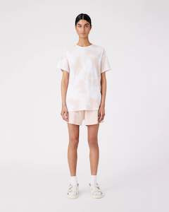 Womenswear: Jac + Mooki Frankie Tee - Marshmellow Tie Dye