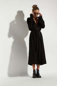 Womenswear: Knuefermann Satin-Back Trenchcoat