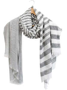 Scarf / Sarong Riviera Charcoal