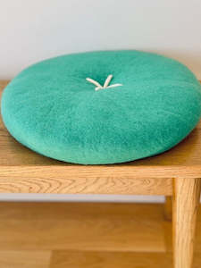 Homewares: Button Cushions