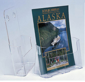 Acrylic Brochure Holder A4 1Tier